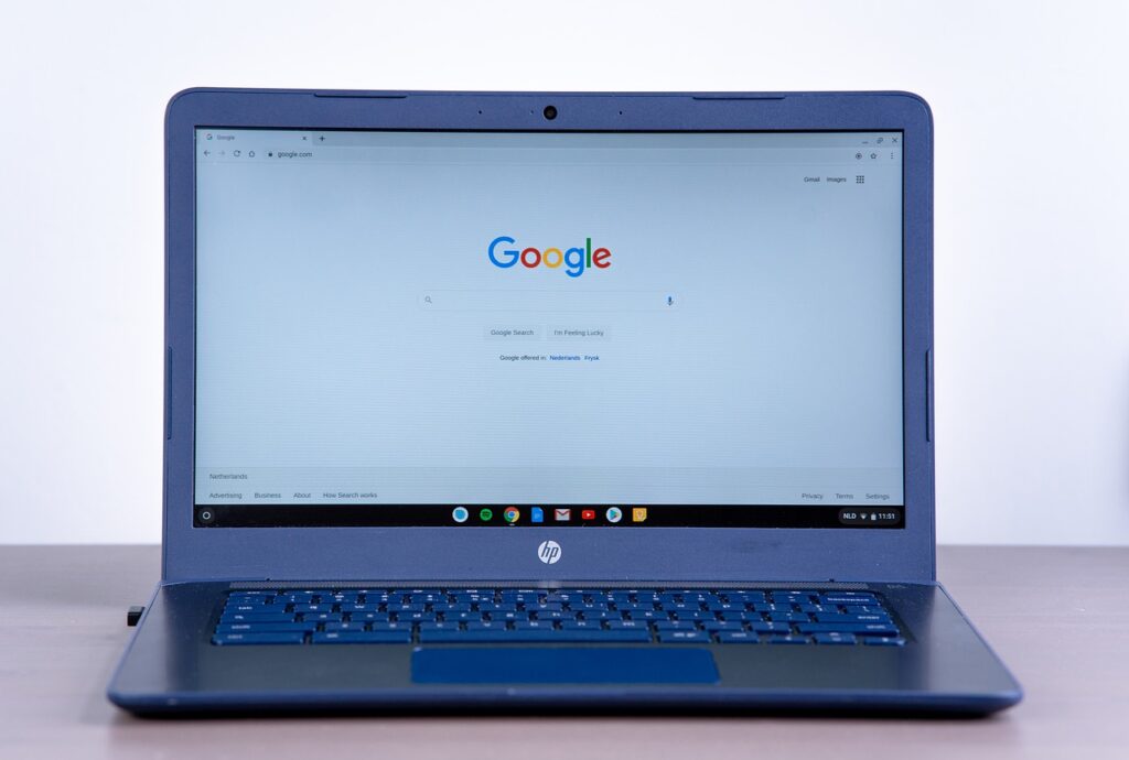 Hp mini notebook and Google search engine