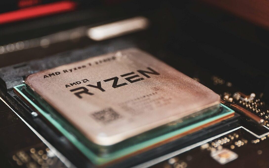 AMD Ryzen equipped on the motherboard.